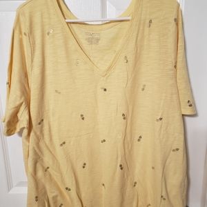 COPY - Lane Bryant Roughed Side Tee